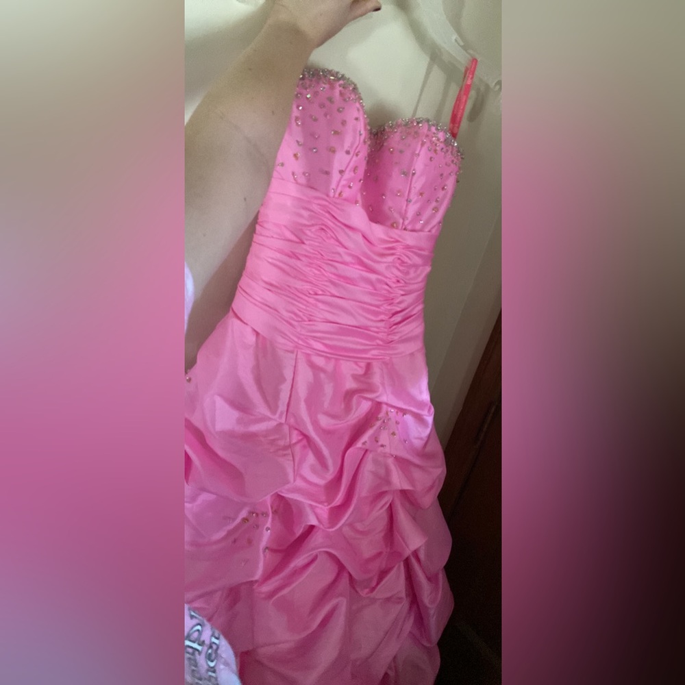 Beautiful pink ball gown